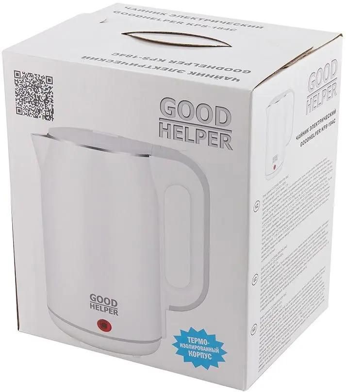 Чайник GOODHELPER KPS-184C, 1500Вт, белый