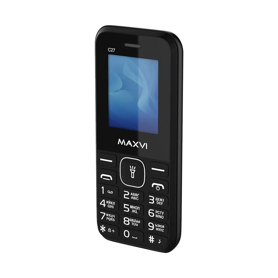 Сотовый телефон Maxvi C27 Black