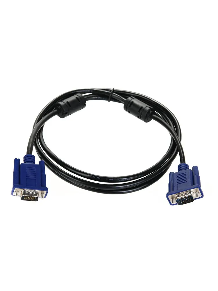 Кабель соединительный SVGA (15M/M) 1,8m 2 фильтра TV-COM <QCG120H-1.8M>