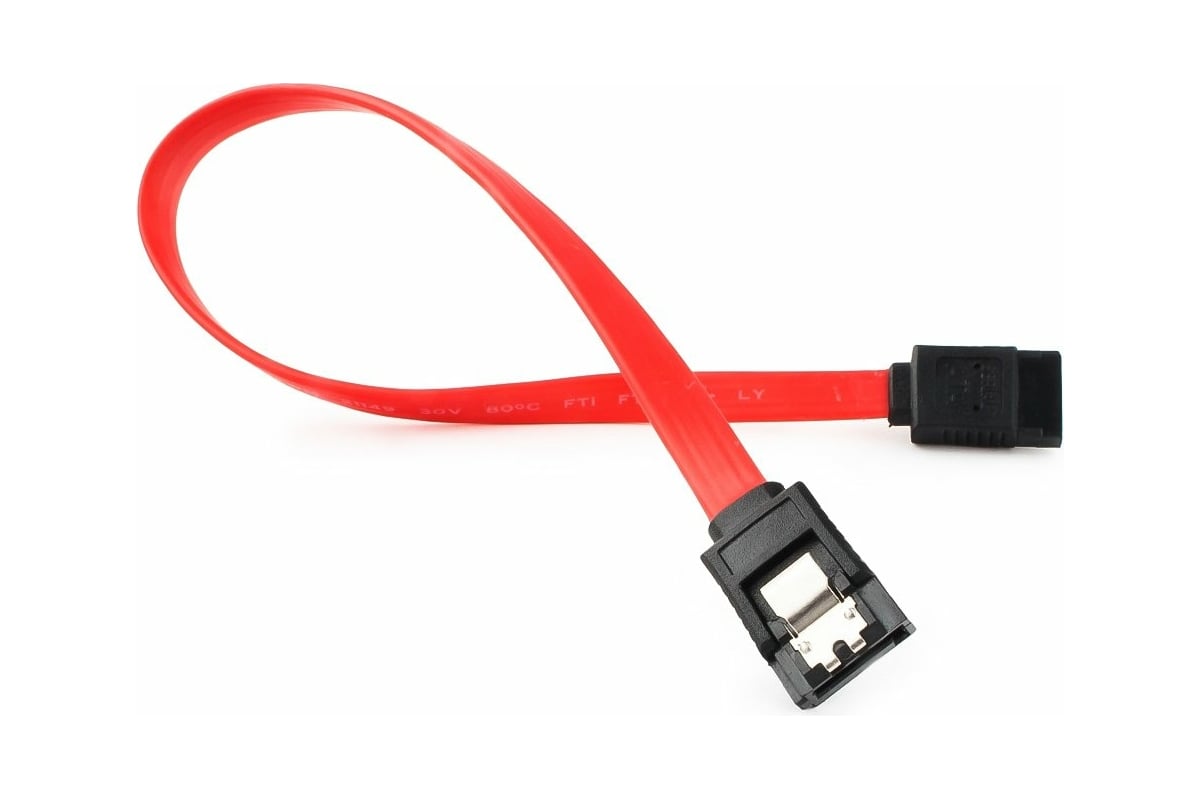 Кабель SATA  30 см 7pin/7pin защелка Cablexpert CC-SATAM-DATA-0.3M