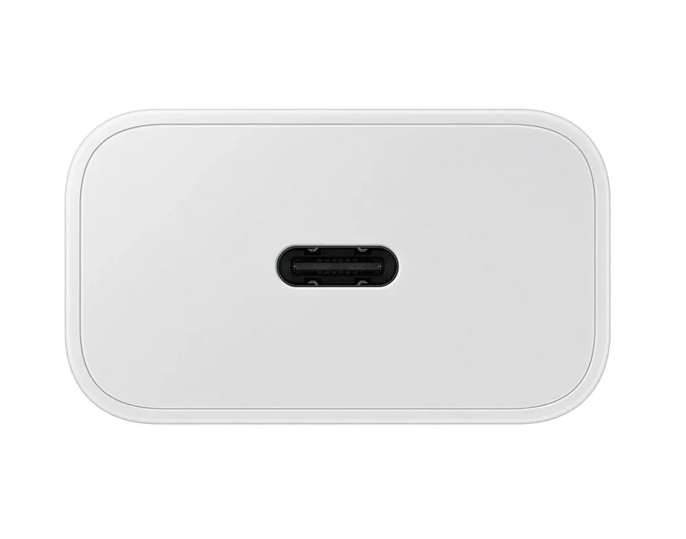 СЗУ Samsung 25W USB-C EP-TA2510, белый + Type-C кабель