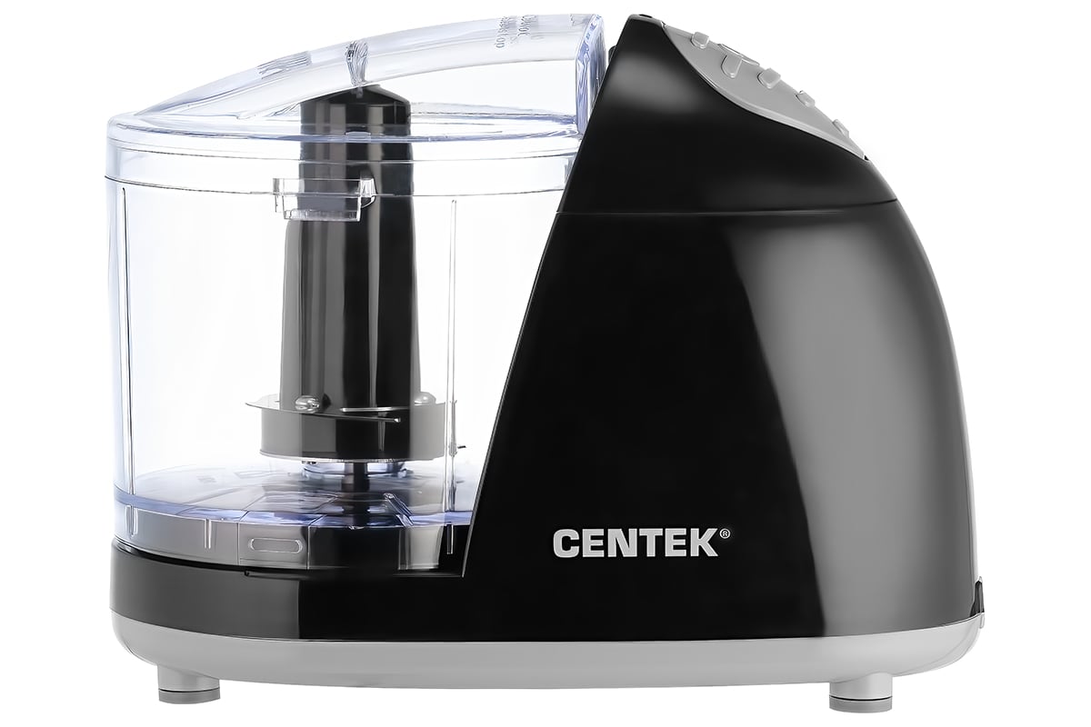 Чоппер Centek CT-1390, чёрный, 300 Вт, стакан 350 мл, импульсный режим работы