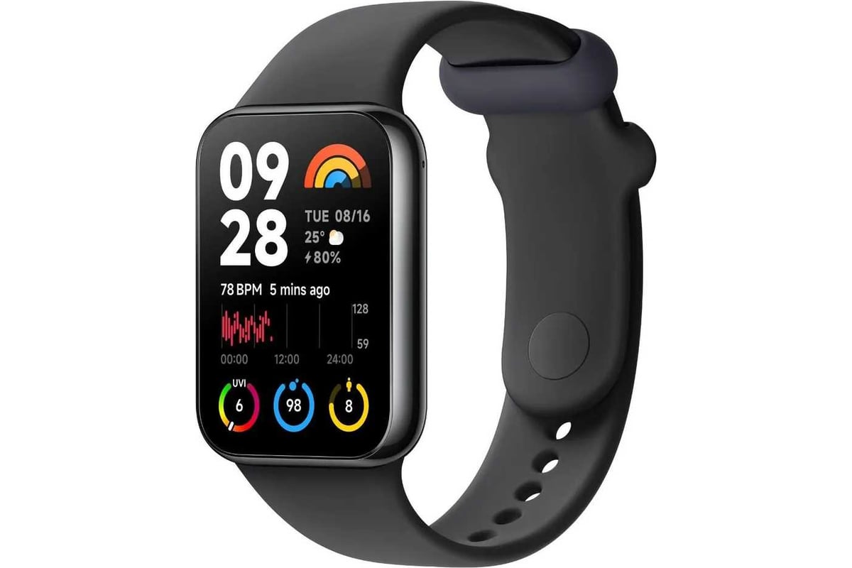 Фитнес-браслет Xiaomi Smart Band 8 Pro Black