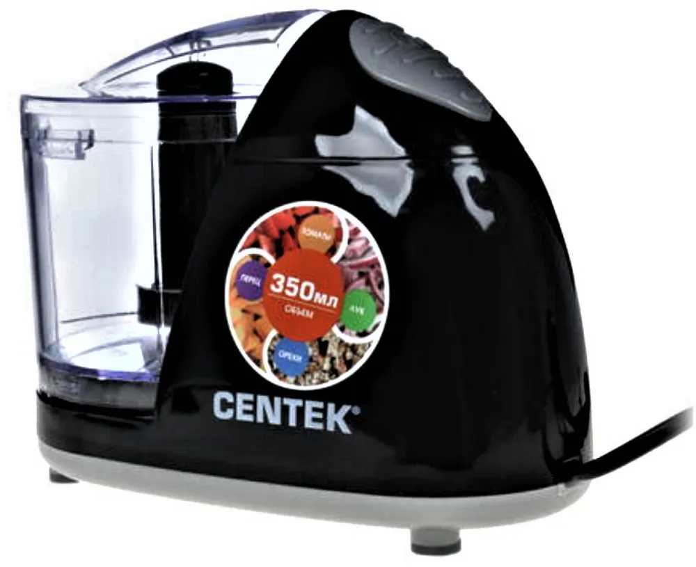 Чоппер Centek CT-1390, белый, 300 Вт, стакан 350 мл, импульсный режим работы