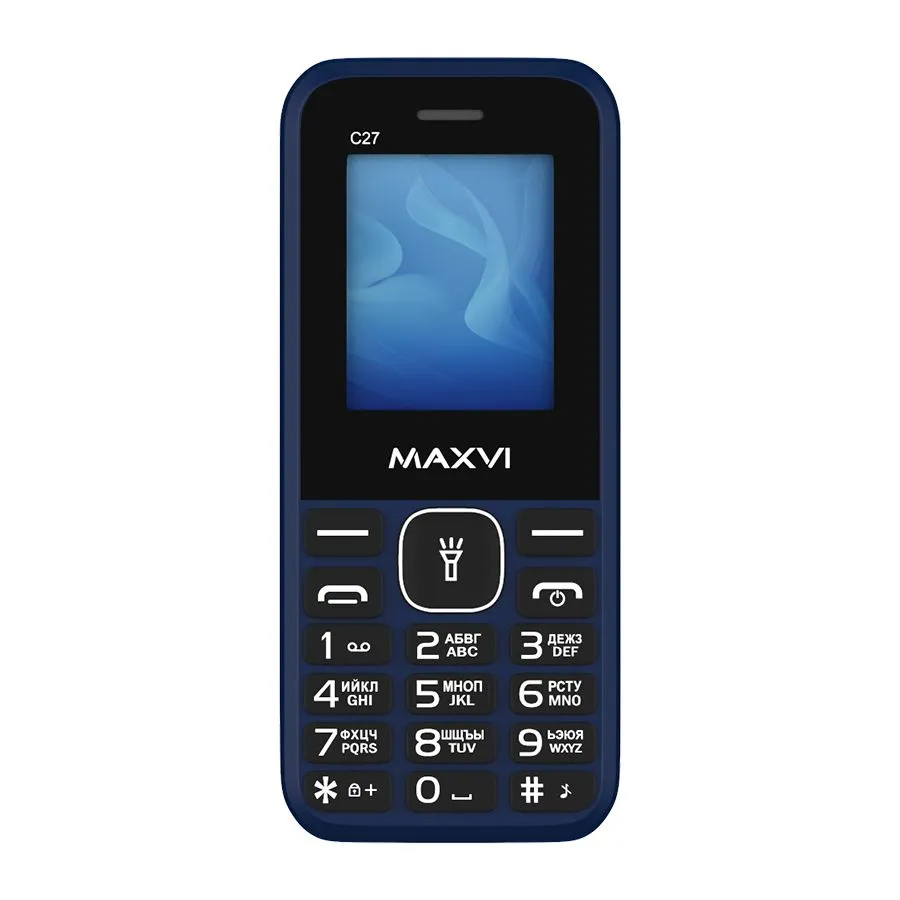 Сотовый телефон Maxvi C27 Blue