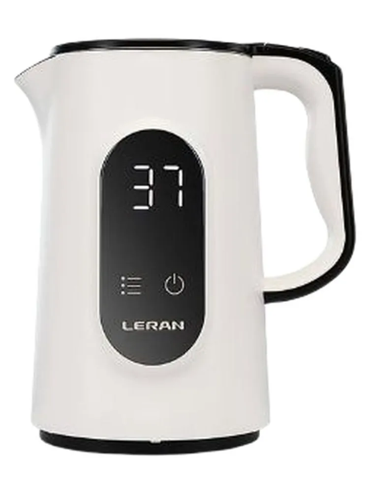 Чайник Leran EKM 1560 STDW, белый