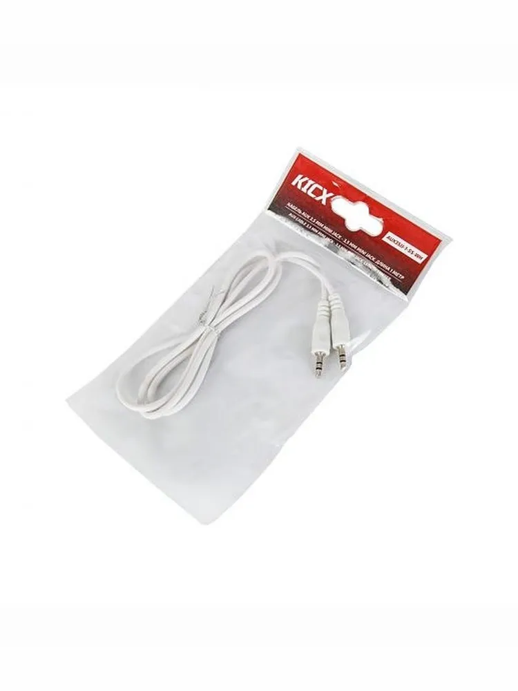 Кабель AUX Kicx AUX355JJ-1-SS-WH