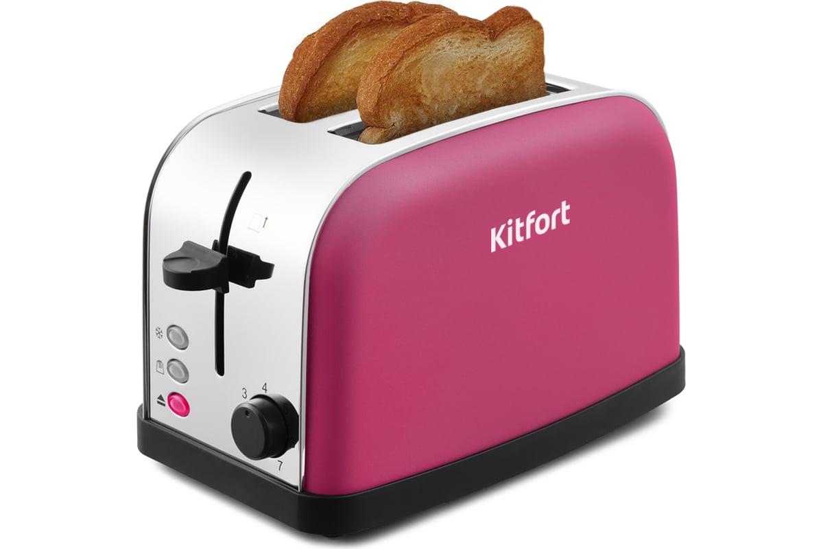 Тостер Kitfort KT-2014-5, розовый