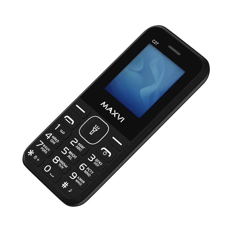 Сотовый телефон Maxvi C27 Black