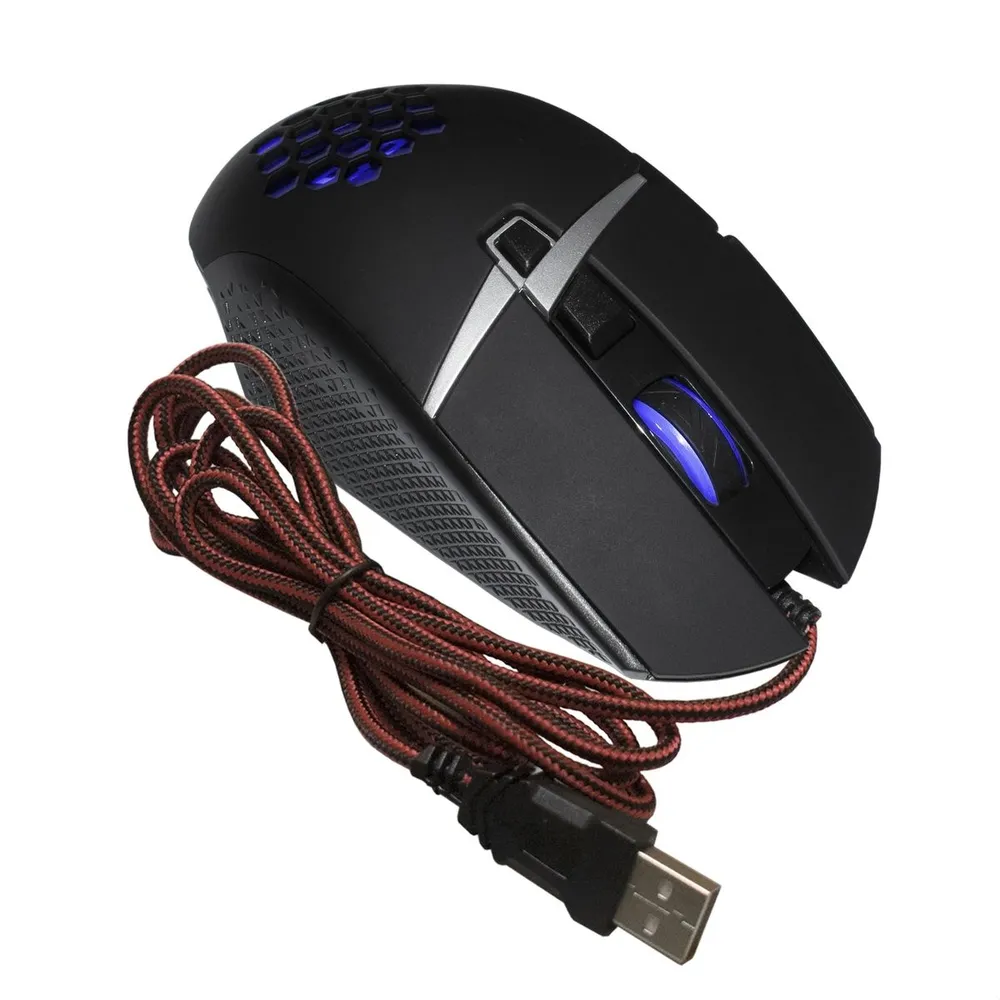 Мышь ExeGate EX289490RUS Gaming Standard Laser GML-14 (USB, лазерная, 1000/1200/3000/4000dpi, 8 кноп