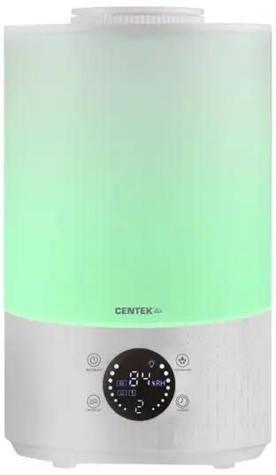 Ультразвуковой увлажнитель воздуха Centek СТ-5104 200мл/ч 2,8л/38дБ/LCD-сенсор/Верх. залив/Подсветка